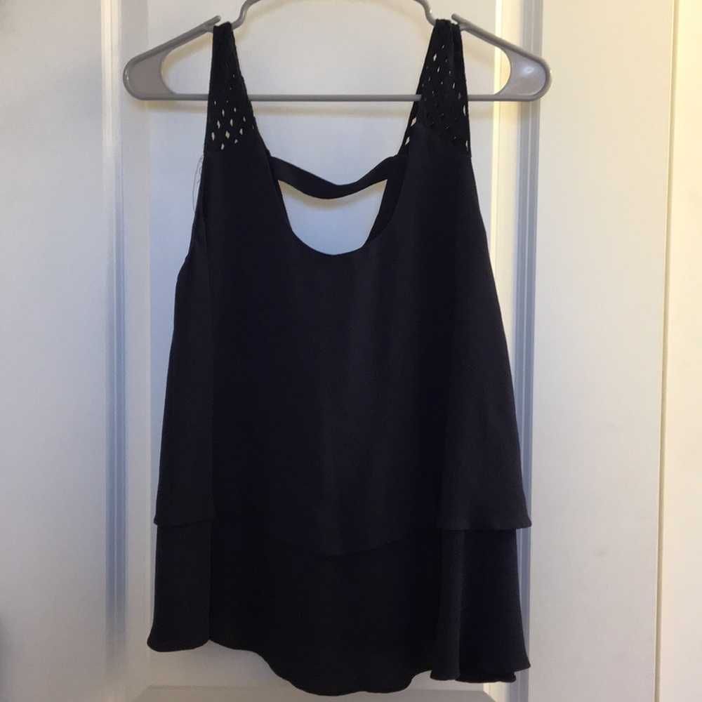 Dark Navy Tank With Strap in Back Barely Worn